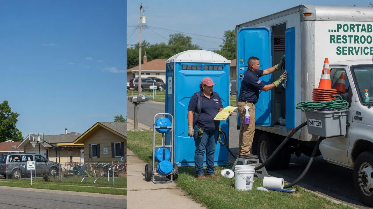 Portable Toilet Rental in Millersport, OH near me